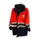 Royal Mail Womens Blue and Orange Coat Size M