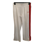 Puma Womens White and Red Tracksuit Trousers Uk Size Uk 12