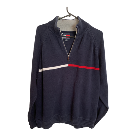 Tommy Hilfiger Blue Mens Jumper Size XL