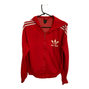 Adidas Mens Red Hoodie Size L