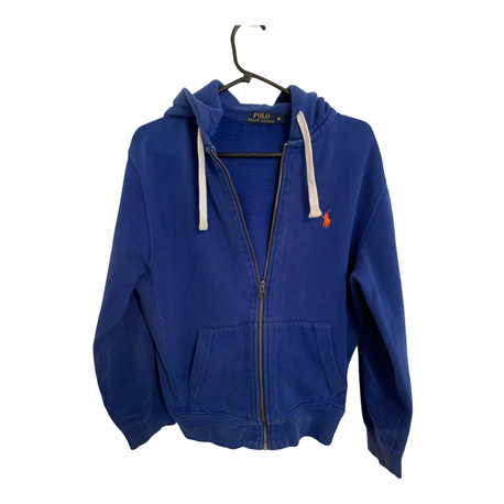 Polo Ralph Lauren Mens Blue Hoodie Size M