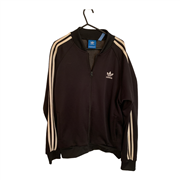 Adidas Mens Black Tracksuit Jacket Size L