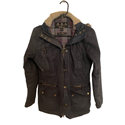 Barbour Womens Black Coat Size Uk 8