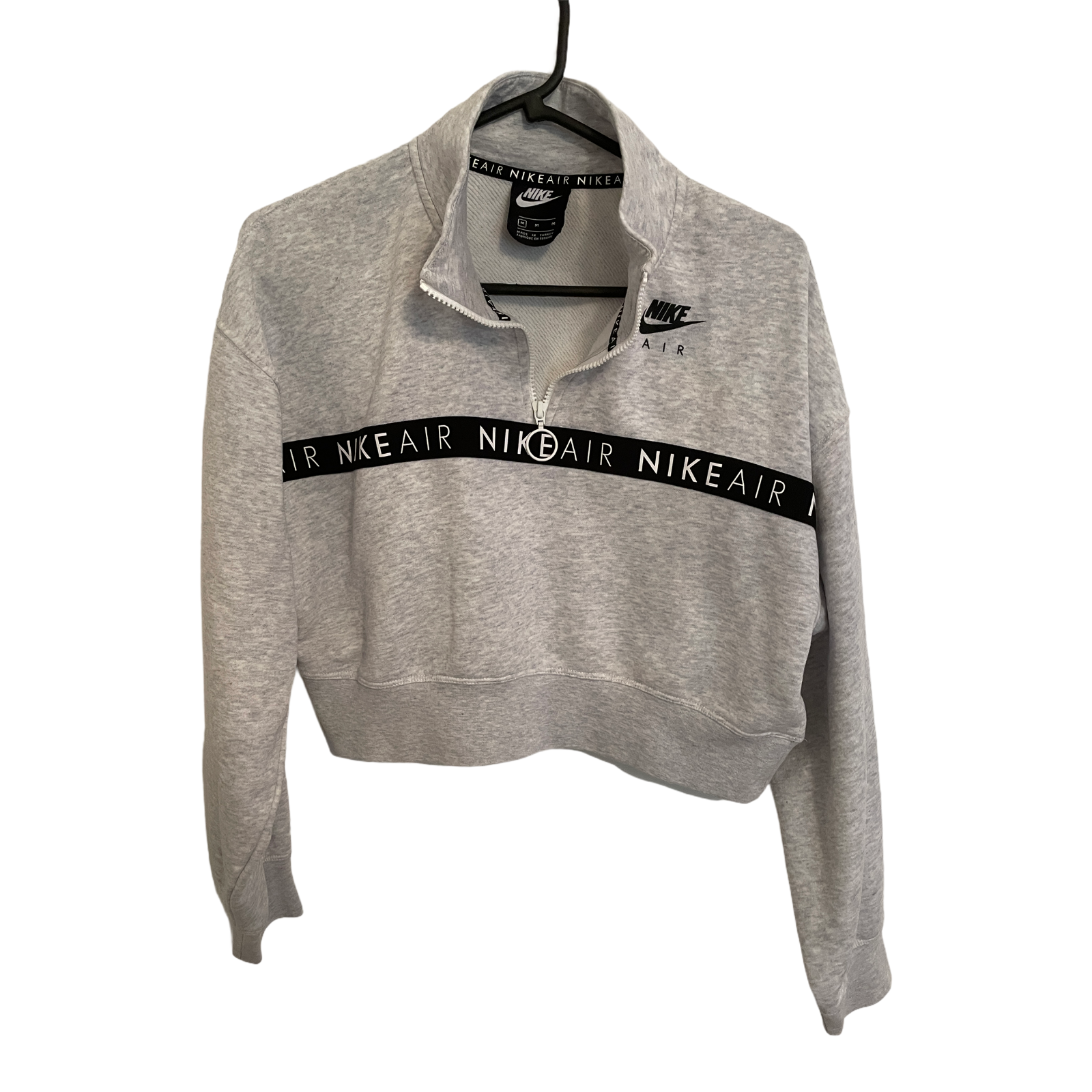 Nike air hot sale grey jumper