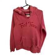 Fat Face Womens Pink Hoodie Size Uk 14