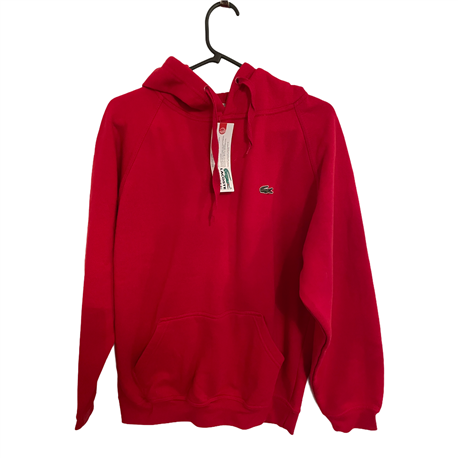 LACOSTE With Tags Womens Red Hoodie Size L