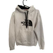 The North Face Womens White Hoodie Size M