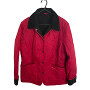 Barbour Womens Red Coat Size Uk 14