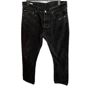LEVI'S 501 Mens Black Denim Jeans W34 L30
